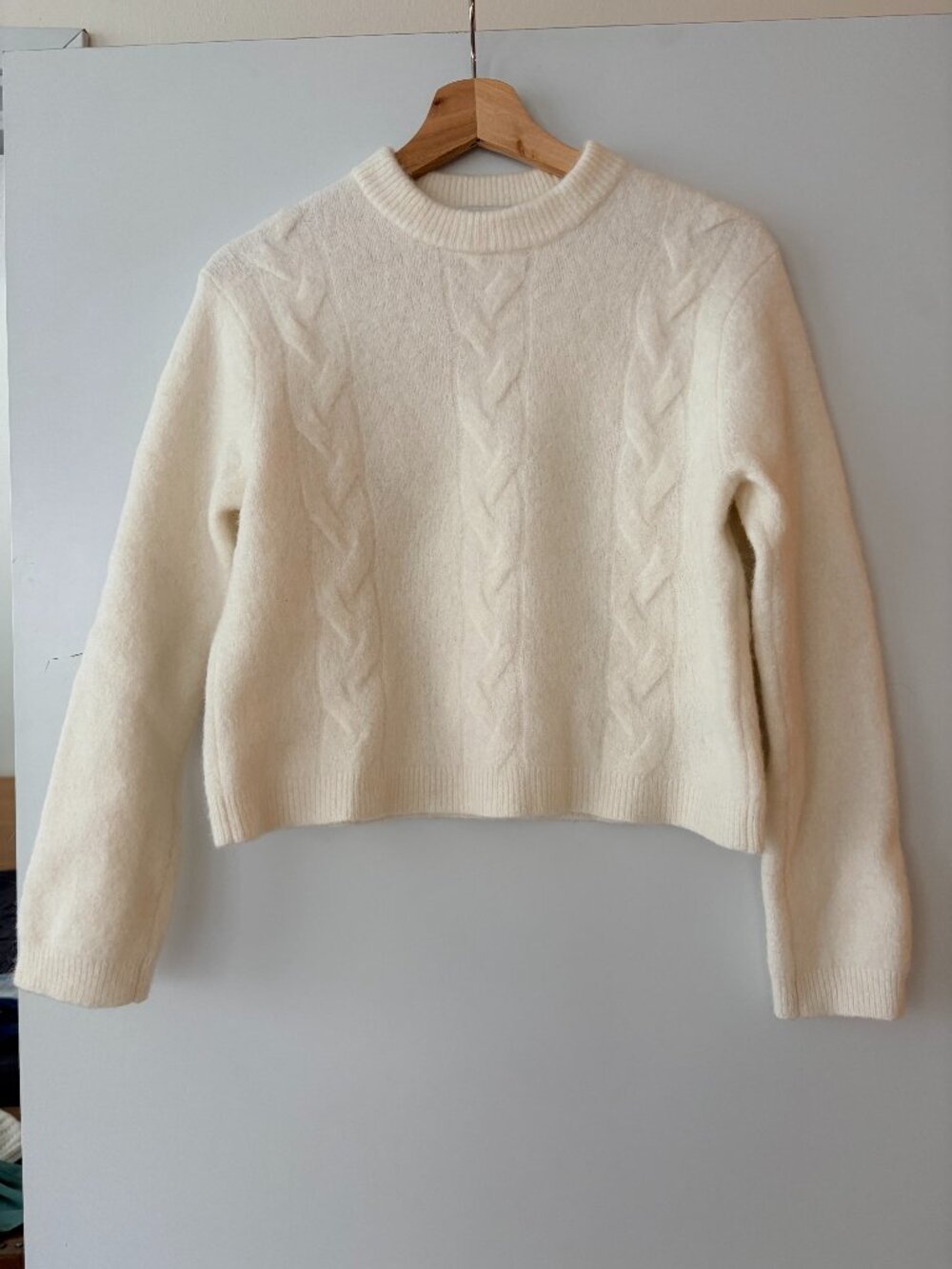Madewell CloudSoft Drop-Shoulder Sweater, size XS